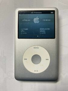 iPod classic 80GB→SSD128GB 新品バッテリー交換済　iTunes同期動作確認済み左右音出しOK