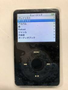 iPod classic 30GB→新品SSD128GB &新品バッテリー交換、新品フロントマスク交換　iTunes同期左右音出しOK