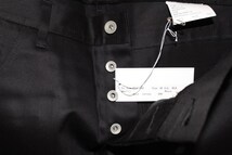エイチワイエム hym メンズコットンパンツ ブラック サイズ46(S) 日本製 新品 黒_画像2