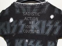 アイコニック SADISTIC ACTION ICONIC レディース半袖Ｔシャツ KISS Mサイズ 新品_画像4