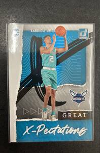 【LaMelo Ball】2020-21 RC No. 3 Hornets Panini Donruss Great X-Pectations【RC】【 ラメロ・ボール】