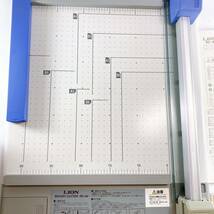 LION ライオン ロータリーカッター RC-A4 裁断機 替刃付_画像3