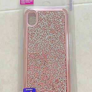 iPhone XR スマホケース　iPhoneケース　ピンク　キラキラ
