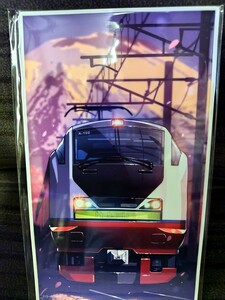 即決 盛岡駅達成賞 スーパートレイン スタンプラリー E751系 特急スーパーはつかり サボプレート