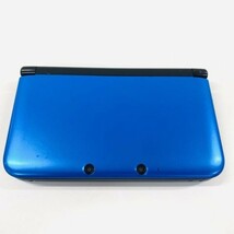 sB614-Z13-132 ◎ Nintendo ニンテンドー 3DS LL SPR-001 ブルー×ブラック 本体 充電器/ゲームソフト付属 ゲーム機 携帯ゲーム機 玩具 ④_画像2