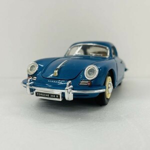 sB228-Z6-515 Porsche ポルシェ 356B 1/24 Coupe 1961 ミニカー 本体 約18㎝ ライトブルー 乗り物 外車 置き物 コレクション 車 ②