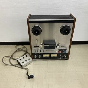 mB014-60312-3 ▲ TEAC ティアック A-6300 ステレオテープデッキ オープンリールデッキ オーディオ機器 ①