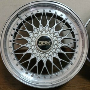 希少 BBS SUPER RS 18インチ 8J+42 9J+42 クラウン 30セルシオ マークX レクサス IS ES GS LM の画像3