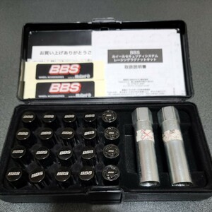 使用少　美品　BBS インストレーションキット M12×P1.5 マックガード LM LM-R RS RG ナット　ロックナット