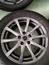 ☆★美品！HOT STUFF【EXCEEDER】215/60R17 2017年製ブリヂストン【スタッドレス】タイヤ4本セット　手渡し可能！★☆_画像5