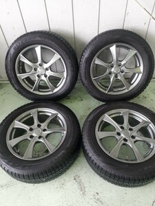 ★☆美品！バリ山！【LEBEN】215/60R17 2022年製ブリヂストン【スタッドレス】タイヤ4本セット 手渡し可能！☆★