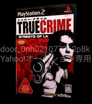 PS2 CAPCOM ACTIVISION TRUECRIME LA _画像2