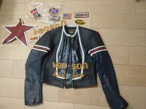 VANSON star　サイズ36ライダースジャケット ショート丈　#バンソン, #スター