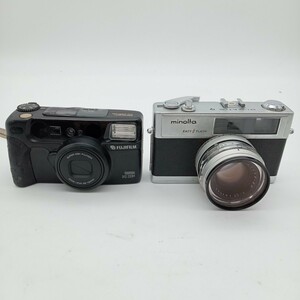 大當1月No.15 カメラ FUJIFILM MINOLTA 富士フイルム ミノルタ まとめて 動作未確認 フィルムカメラ コンパクトカメラ