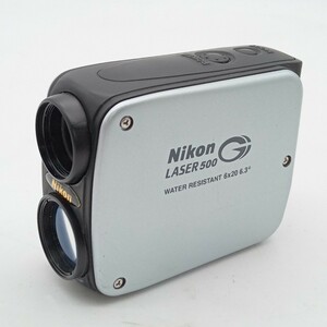 大當1月No.17 レーザー Nikon ニコン laser 500 動作未確認 6×20 6.3度 レーザー距離計 ゴルフ スポーツ