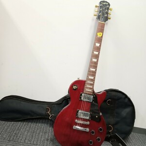 曽我部2月No.66 楽器 ギター Epiphone エピフォン レスポール Studio エレキギター 音楽 器材 ソフトケース付き