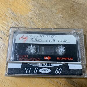 LAZY LOU's BOOGIE 音資料　LIVE カセットテープ デモテープ　demonstration tape 