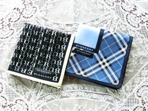 ☆バーバリー BURBERRY ＊ハンカチ＊ 2枚セット 29【新品未使用】