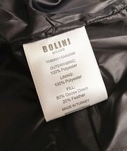 最高級※プレミアムダウン★イタリア・ミラノ発*BOLINI*ブラックライン※designer・超防寒・ダウンジャケット・46/M*黒_画像8