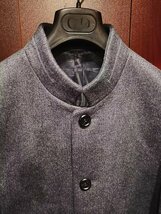 最高峰*定価25万◆イタリア*ローマ発*ROBERT CAVANI/ロベルトカバーニ*最上級バージン‐ウール・100% virgin wool・紳士ジャケット*48/L灰_画像5