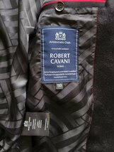 最高峰*定価20万◆イタリア*ローマ発*ROBERT CAVANI/ロベルトカバーニ*最上級バージン‐ウール・100% virgin wool・紳士ジャケット*XXXL黒_画像4