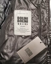 最高級※プレミアムダウン★イタリア・ミラノ発*BOLINI*ブラックライン※designer・超防寒・ダウンジャケット・46/M*黒_画像6