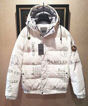 最高級13万※EU製プレミアムダウン★イタリア・ミラノ発*BOLINI*ブラックライン※designer・超防寒・ダウンジャケット ・44/S※白_画像5