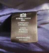 最高峰*定価28万◆イタリア*ローマ発*ROBERT CAVANI/ロベルトカバーニ*最上級*カシミア100％・イタリアン紳士・チェスターコート*S紺_画像7