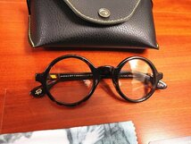 名作モデル☆新品☆ MOSCOT ZOLMAN ゾルマン 丸い眼鏡 メガネフレーム 鼈甲・ セレブ愛用モデル_画像6