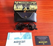 名作モデル☆新品☆ MOSCOT ZOLMAN ゾルマン 丸い眼鏡 *サングラス・ セレブ愛用モデル・ブラック_画像2