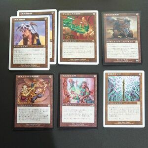 MTG　旧枠　アーティスト　生体融合帽／フェロッズの封印／ケルドの闘車／カイレンの公文書館／ベルベイの門／否定のワンド　まとめ