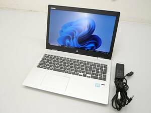 ★1円～ 最強!! HP Probook 650 G4/Win11/第8世代Core i7-8550U 1.80GHz/Nvme&SATA 計2Tb/16GB/Sマルチ/無線/Bluetooth/カメラ/東京生産★