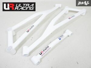 未使用 ULTRA RACING ウルトラレーシング リア リヤ メンバーブレース ブレース 強化 補強 S14 S15 シルビア ER34 スカイライン RL8-621P