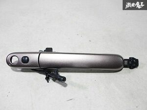 スズキ 純正 MK21S パレット フロント ドア ハンドル アウターハンドル 取っ手 右側 右 運転席 ブラウンメタリック系 82816-52K0 即納