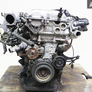 実動外し!! 日産 純正 S14 シルビア Q's 後期 SR20DE NA 5MT エンジン 本体 補器類 機械類 ACCバルブ ECU付 走行距離約10万km 即使用OK!!の画像7