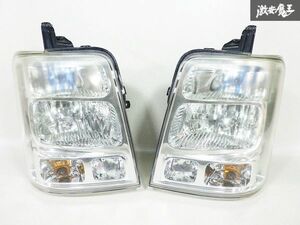 点灯OK!! スズキ 純正 DA64W エブリィ エブリー ワゴン 後期 HID キセノン ヘッドライト ヘッドランプ 左右セット LE06G6166 即納