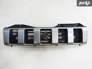 割れ無し!! スズキ 純正 JB23W ジムニー ランドベンチャー 後期 フロントグリル ラジエーターグリル シルバー系 72111-57M0 即納