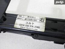 Vanner バンナー Z21A Z23A Z25A Z27A Z27AG コルト シートレール セミバケ 底止め 右側 右 運転席 即納_画像9