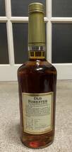 KB1216【未開栓】OLD FORESTER オールド フォレスター バーボン ウイスキー 特級 750ml 43％ 古酒_画像3