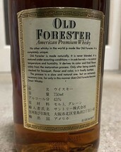KB1216【未開栓】OLD FORESTER オールド フォレスター バーボン ウイスキー 特級 750ml 43％ 古酒_画像4