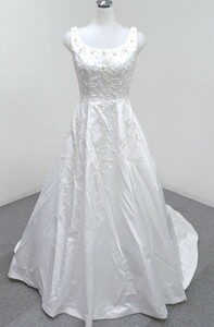 [ free shipping ] stone ) ⑳ dress white 7 number size . shining dress wedding party costume wedding wedding photo u Eddie ng(240213)