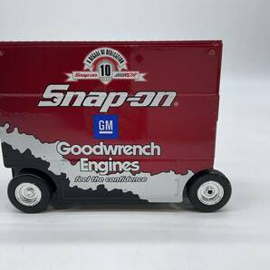 1円スタート！世界7494個限定製造 ★ スナップオン ピットワゴン型 貯金箱 コインバンク Snap-On Pit Wagon 1:16ミニチュア アメリカ雑貨の画像1