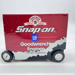 1円スタート！世界7494個限定製造 ★ スナップオン ピットワゴン型 貯金箱 コインバンク Snap-On Pit Wagon 1:16ミニチュア アメリカ雑貨の画像2