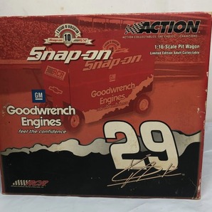 1円スタート！世界7494個限定製造 ★ スナップオン ピットワゴン型 貯金箱 コインバンク Snap-On Pit Wagon 1:16ミニチュア アメリカ雑貨の画像4