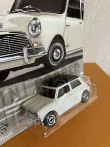 ▲MATCHBOX 2024 テーマアソート MINI 【 1964 Austin Mini Cooper 白色 】 マッチボックス　1964 オースチン ミニ クーパー