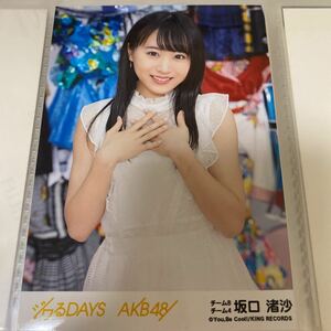 AKB48 坂口渚沙 ジワるDAYS 劇場盤 生写真 チーム8