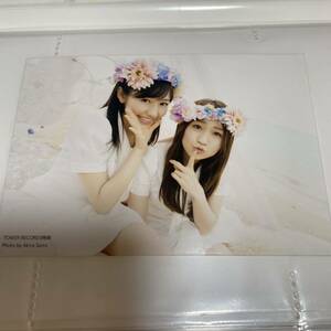 AKB48 さよならクロール TOWER RECORDS 店舗特典 生写真 渡辺麻友 大島優子 まゆゆ タワーレコード タワレコ