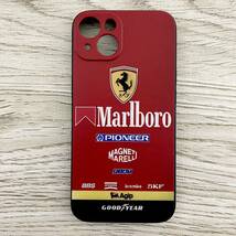 マールボロ フェラーリ iPhone 13 ケース F1 Ferrari マルボロ プロスト アレジ シューマッハ スマホ_画像4