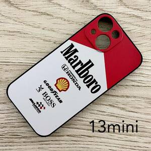  Maar BORO McLAREN Honda iPhone 13 mini case F1 McLaren Honda Marlboro i-ll ton * Senna smartphone 