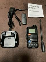 送信禁止ファーム・周波数拡張・AM受信・変換プラグ★　広帯域受信機　UV-5R　PLUS　UHF/VHFエアバンド受信_画像5